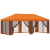 Paviljonas su šoninėmis sienelėmis 6 x 3 m Oranžinė