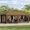 Paviljonas su šoninėmis sienelėmis 6 x 3 m Smėlio