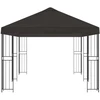 Paviljonas su šoninėmis sienelėmis 6 x 3 m Antracito