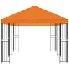 Paviljonas su šoninėmis sienelėmis 6 x 3 m Oranžinė