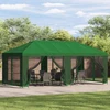 Paviljonas su šoninėmis sienelėmis 6 x 3 m Žalia