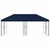 Paviljonas su šoninėmis sienelėmis 6 x 3 m Mėlyna