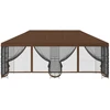 Paviljonas su šoninėmis sienelėmis 6 x 3 m Ruda