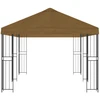 Paviljonas su šoninėmis sienelėmis 6 x 3 m Taupe