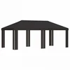 Paviljono uždanga 6 x 3 m Antracito Poliesteris 190 gsm