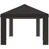 Paviljono uždanga 6 x 3 m Antracito Poliesteris 190 gsm