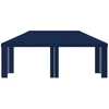 Paviljono uždanga 6 x 3 m Mėlyna Poliesteris 190 gsm
