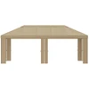 Paviljono uždanga 6 x 3 m Smėlio Poliesteris 190 gsm