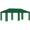 Paviljono uždanga 6 x 3 m Žalia Poliesteris 190 gsm