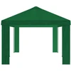 Paviljono uždanga 6 x 3 m Žalia Poliesteris 190 gsm