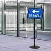 Pedestalo plakato stovas Sidabro a3 PVC ir Plienas