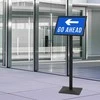 Pedestalo plakato stovas Sidabro a3 Greižinis geležis