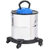 Pelenų siurblys su HEPA filtru, nerūdijantis plienas, 1200W
