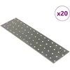 Perforuotos plokštės, 20vnt., 300x80mm, plienas, 2mm