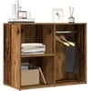 persirengimo spintelė Old Wood 80x40x65 cm Engineered Wood