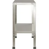 Persodinimo stalas 80 x 40 x 80 cm Nerūdijantis plienas