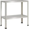 Persodinimo stalas 80 x 40 x 80 cm Nerūdijantis plienas