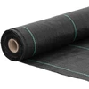 Piktžolių membrana, juoda, 1,5x5 m, PP