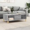 Kavos staliukas Pilkas Sonoma 102 x 55 x 35 cm Apdirbta mediena