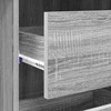 Stalas Pilkas Sonoma 90 x 37.5 x 75 cm Apdirbta mediena