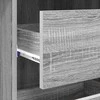 Stalas Pilkas Sonoma 90 x 37.5 x 75 cm Apdirbta mediena