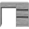 Stalas Pilkas Sonoma 90 x 37.5 x 75 cm Apdirbta mediena