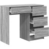 Stalas Pilkas Sonoma 90 x 37.5 x 75 cm Apdirbta mediena