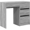 Stalas Pilkas Sonoma 90 x 37.5 x 75 cm Apdirbta mediena