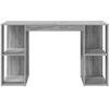 Stalas Pilkas Sonoma 130 x 50.5 x 75 cm Apdirbta mediena