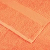 Rankšluostis Pirties rankšluosčiai SOLUND, 4vnt. oranžiniai 80x200cm 600g/m²