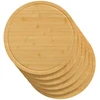 Pjaustymo lentelės, 6vnt., 40x1,5cm, bambukas