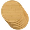 Pjaustymo lentelės, 6vnt., 40x1,5cm, bambukas