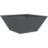 Sodo vazonas 5 pcs Antracitas 35 x 35 x 15 cm