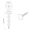 Žemės kuolai 100 vnt. Juoda Ø3 x 11 cm Plastmasė