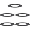 tinkamas plokštiems medžio žiedams 5 pcs Juoda Ø40 / 70 cm