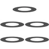 tinkamas plokštiems medžio žiedams 5 pcs Juoda Ø40 / 70 cm