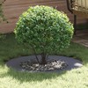 tinkamas plokštiems medžio žiedams 5 pcs Antracitas Ø50 / 80 cm