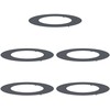 tinkamas plokštiems medžio žiedams 5 pcs Antracitas Ø50 / 80 cm