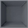 Sodo vazonas 5 pcs Antracitas 40 x 40 x 15 cm