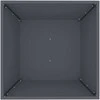 Sodo vazonas 5 pcs Antracitas 50 x 50 x 15 cm