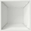 Sodo vazonas 5 pcs Balta 40 x 40 x 15 cm
