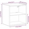 Savitautinė lentyna su LED apšvietimu Ruda 40 x 28,5 x 40 cm