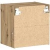 Savitautinė lentyna su LED apšvietimu Ruda 40 x 28,5 x 40 cm
