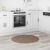 Neslystantis plaukuotas kilimas Ruda 90 x 90 cm PP