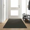 Durų kilimėlis Antracito ir juoda 120 x 400 cm 100% poliamidas