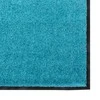 Durų kilimėlis Cianas ir Juodas 120 x 250 cm Poliamidas ir PVC