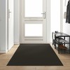 Durų kilimėlis Kita Juoda 120 x 400 cm Poliamidas ir PVC