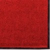 Durų kilimėlis Raudona ir Juoda 120 x 250 cm 100% poliamidas
