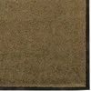 Durų kilimėlis Ruda ir juoda 120 x 300 cm Poliamidas ir PVC