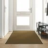 Durų kilimėlis Ruda ir juoda 120 x 300 cm Poliamidas ir PVC
